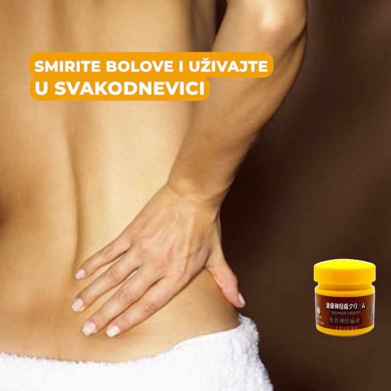 Krema protiv bolova od išijasa