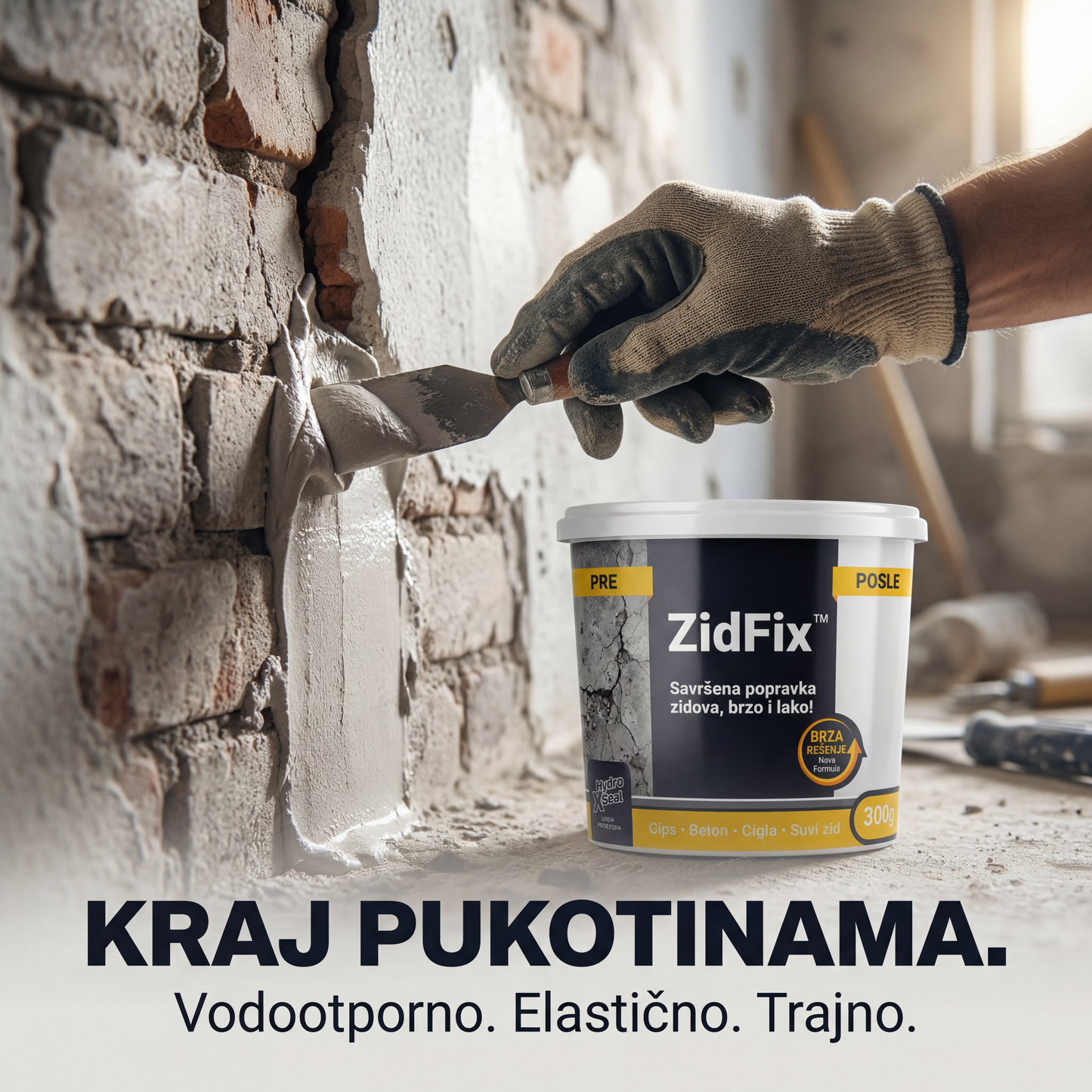 ZidFix™ – Profesionalni Set za Instant Popravku Zidova