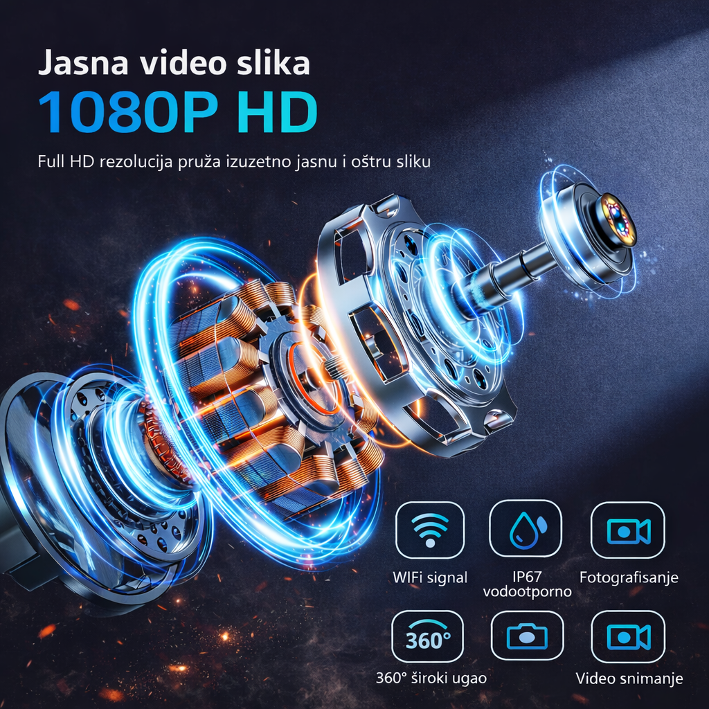 Pametni vizuelni endoskop za čišćenje ušiju