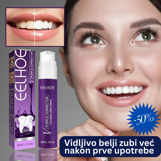 WhiteMax Purple Corrector – Profesionalna formula za blistavo bele zube