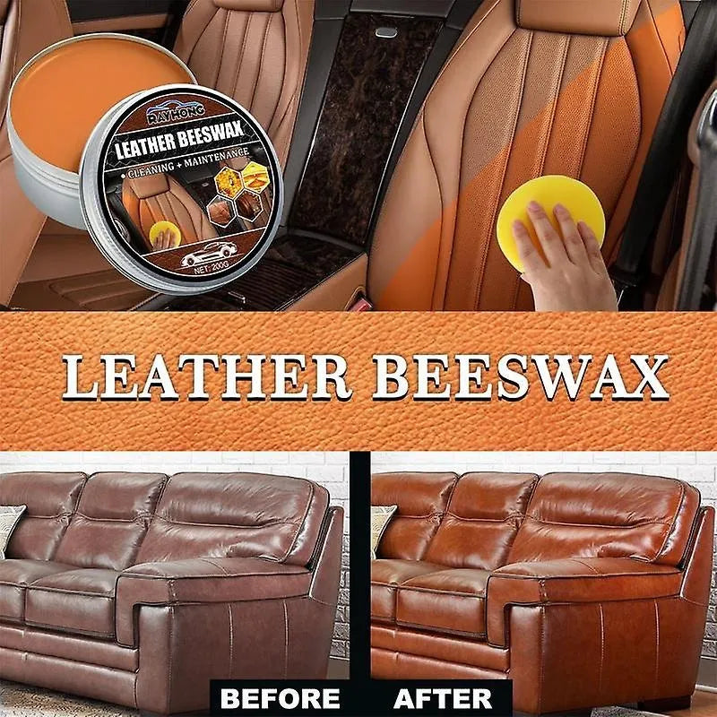 LEATHER BEESWAX – VOSAK ZA OBNOVU KOŽE 1+1 GRATIS