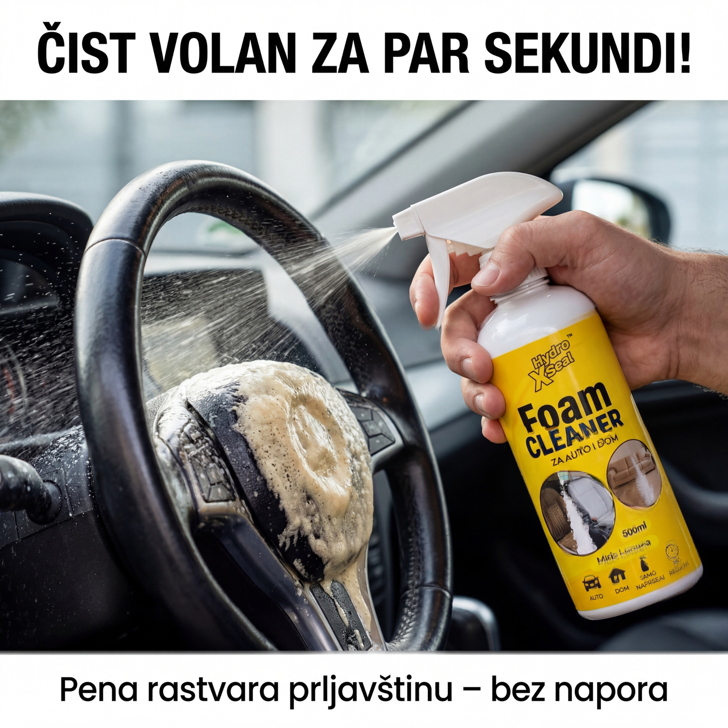 Hydroxseal™ Aktivna Pena – Magija Dubinskog Čišćenja