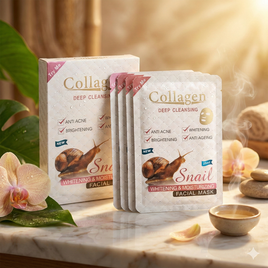 KOLAGENSKA MASKA SA EKSTRAKTOM PUŽA 10 + 10 GRATIS