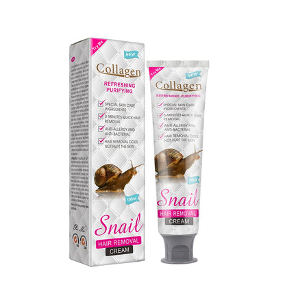 Collagen Snail Krema Za Depilaciju 1+1 GRATIS