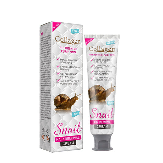 Collagen Snail Krema Za Depilaciju 1+1 GRATIS
