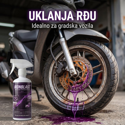 IRONBLAST™ – 1+1 GRATIS - Izbrišite rđu i metalne naslage u rekordnom roku!