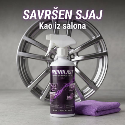 IRONBLAST™ – 1+1 GRATIS - Izbrišite rđu i metalne naslage u rekordnom roku!