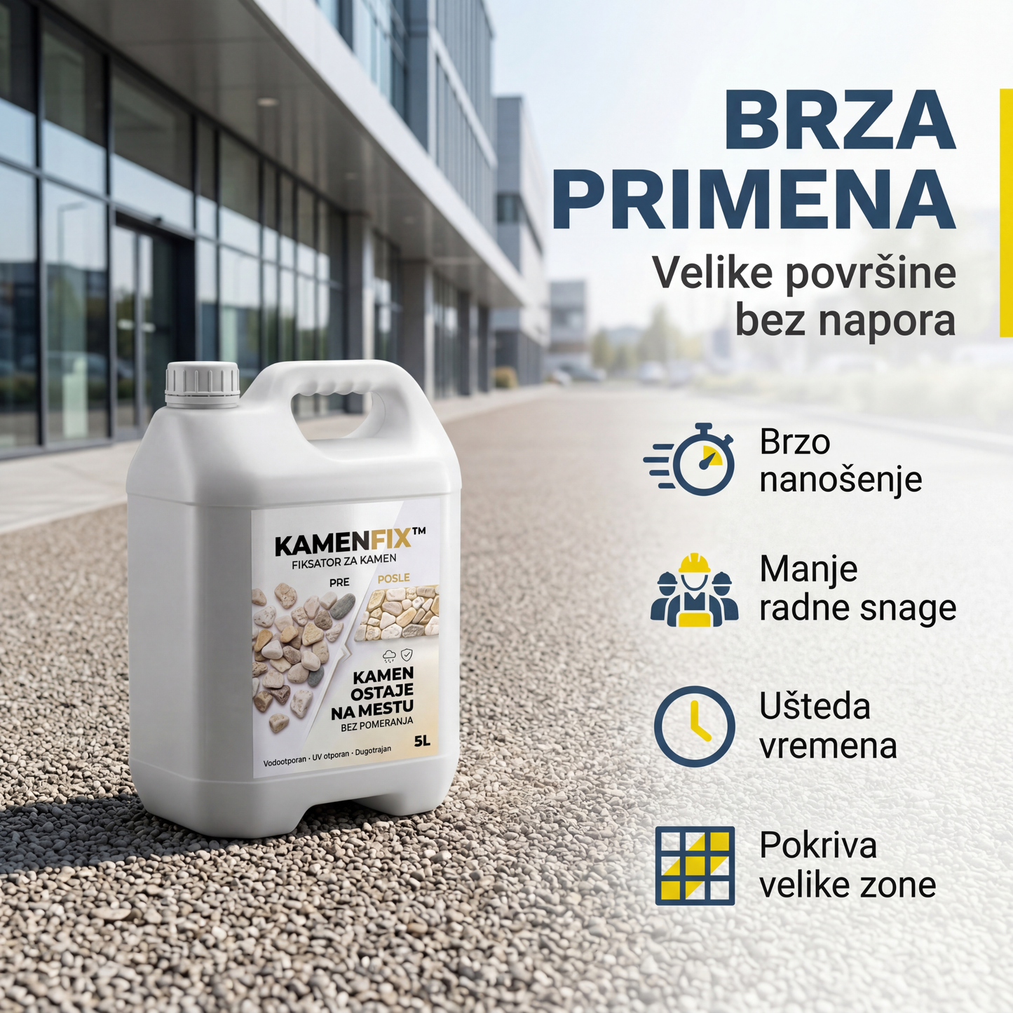 Hydroxseal™ Kamen Fix™ 1+1 GRATIS