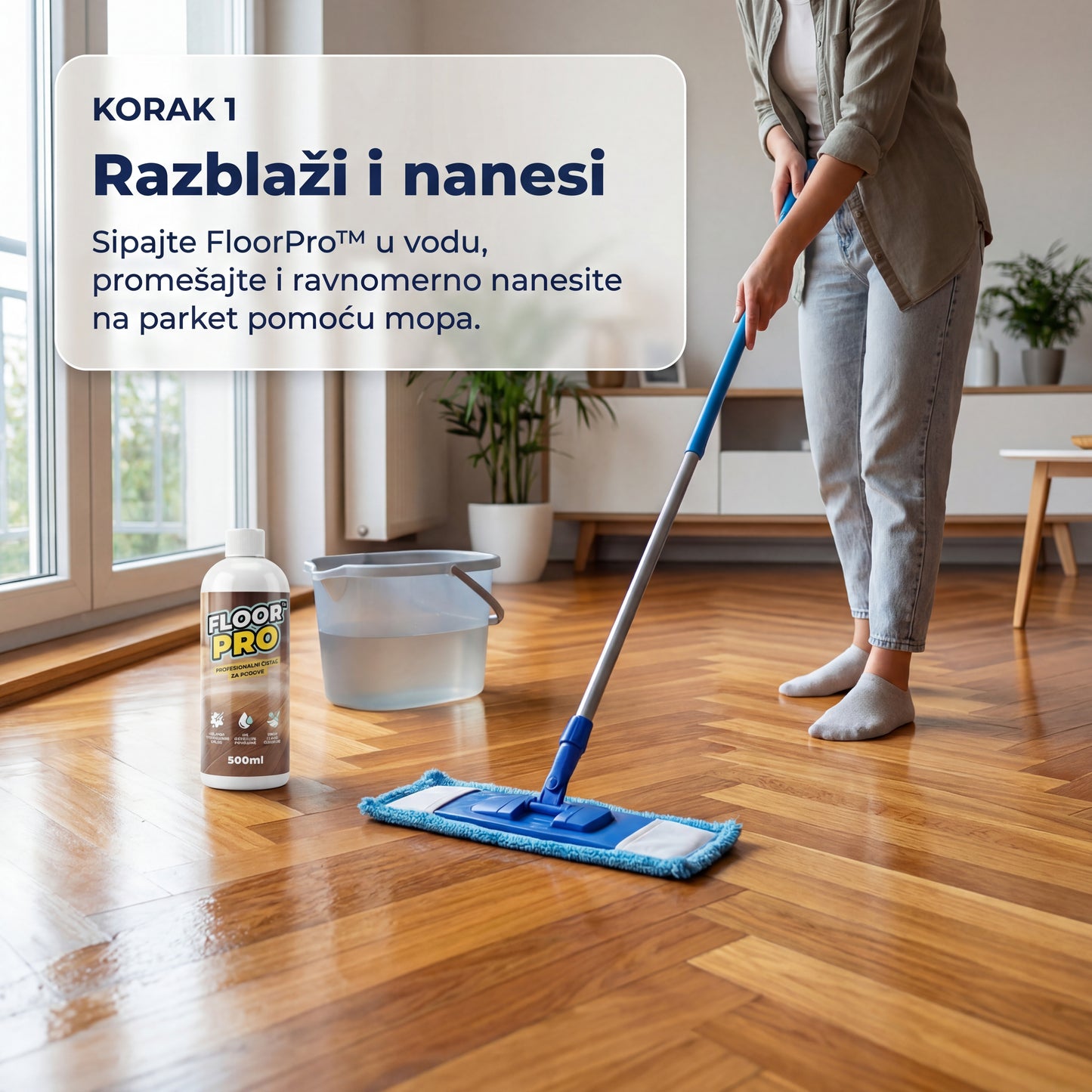 Hydroxseal™ - Floor Pro - Fabrički sjaj i zaštita od habanja u jednom potezu!