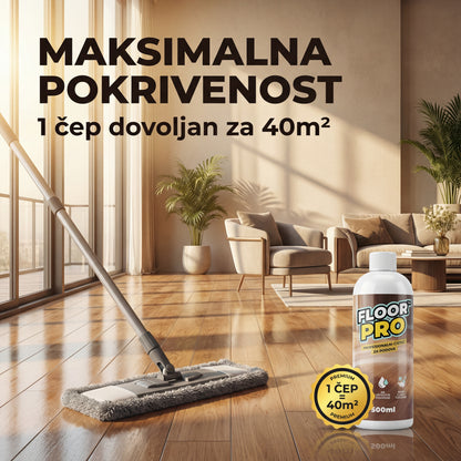 Hydroxseal™ - Floor Pro - Fabrički sjaj i zaštita od habanja u jednom potezu!