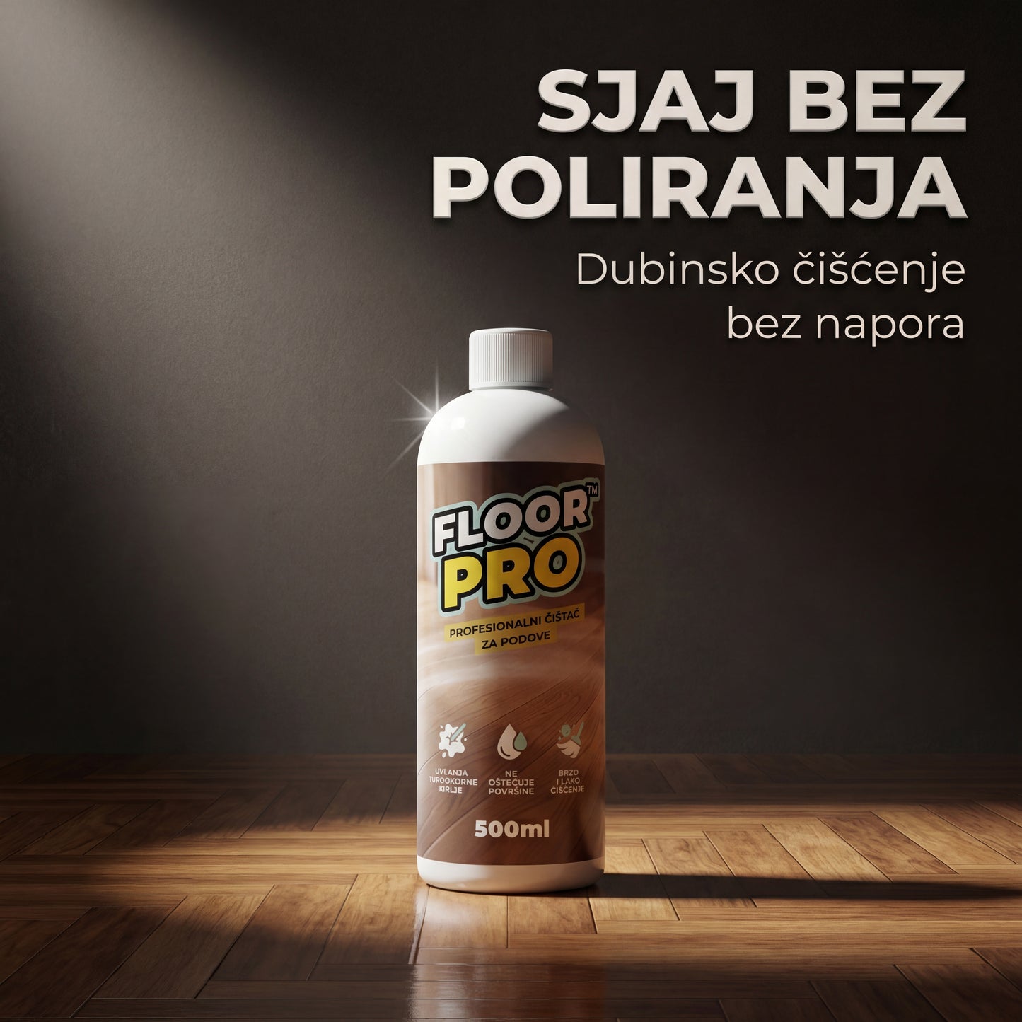 Hydroxseal™ - Floor Pro - Fabrički sjaj i zaštita od habanja u jednom potezu!