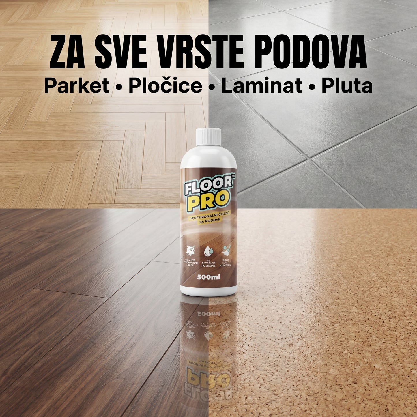 Hydroxseal™ - Floor Pro - Fabrički sjaj i zaštita od habanja u jednom potezu!