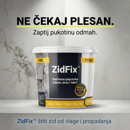 ZidFix™ – Profesionalni Set za Instant Popravku Zidova