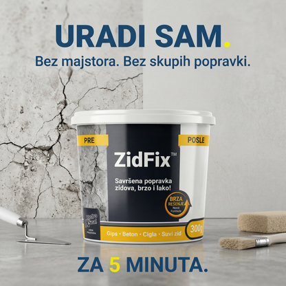 ZidFix™ – Profesionalni Set za Instant Popravku Zidova